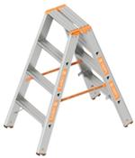 Topic-Doppel-Stufenstehleiter 4 Stufen